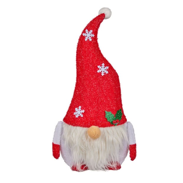 Christmas Gnome Display with Lights - 51cm Image 3