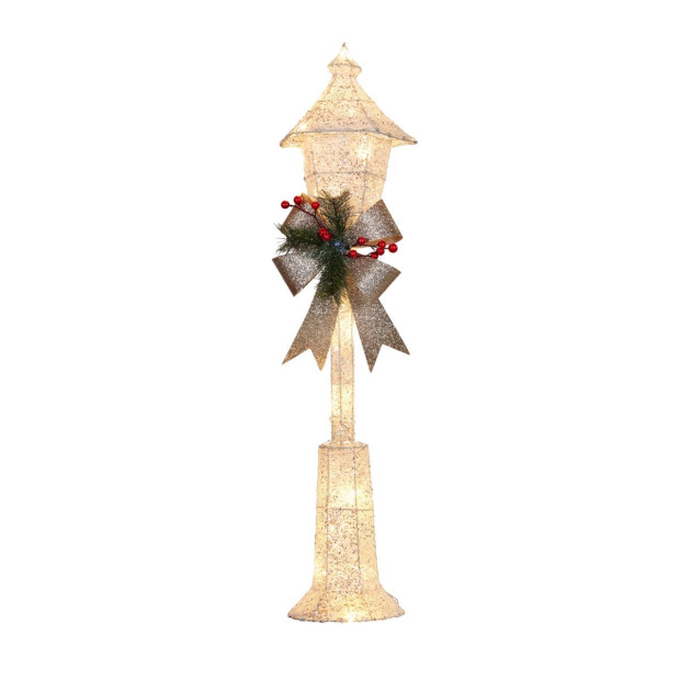 Christmas Lamp Post with LIghts Indoor/Outdoor 90cm