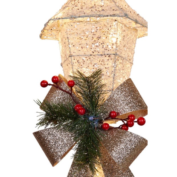 Christmas Lamp Post with LIghts Indoor/Outdoor 90cm Image 3