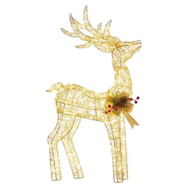 Christabelle Light-Up Christmas Reindeer Display Indoor and Outdoor Use Image 2