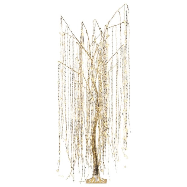 Christabelle Silver Willow 180cm Christmas Tree with LED Lights Image 2