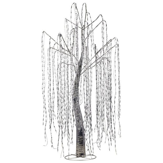 Christabelle Silver Willow 120cm Christmas Tree with LED Lights Image 4