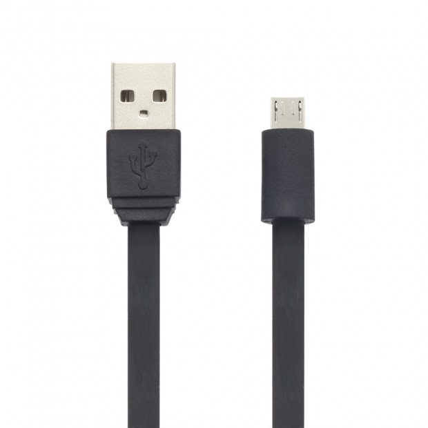 Moki King Size Micro-USB Syn Charge Cable - 3m/10ft Black
