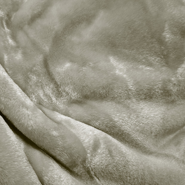 Laura Hill XL Double-Sided Oversized Faux Mink Blanket 305x305cm Olive Image 5