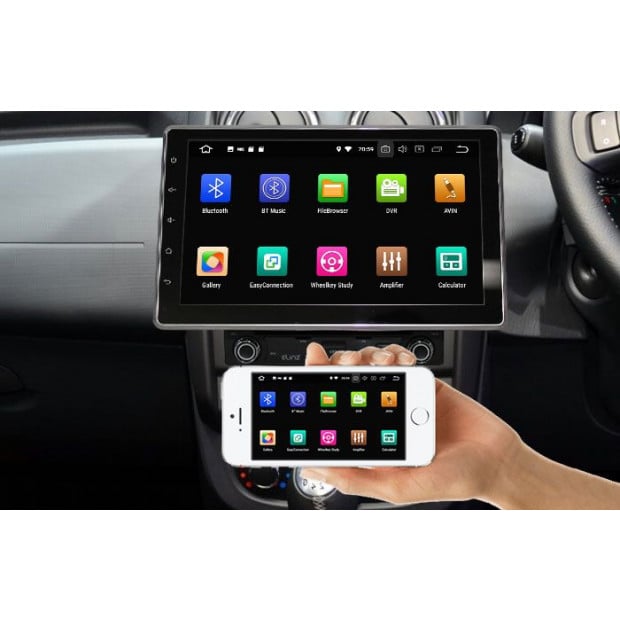 Toyota 10.1In Dash Car Dvd Player Double 2 Din Android 9 Wifi Gps Image 5