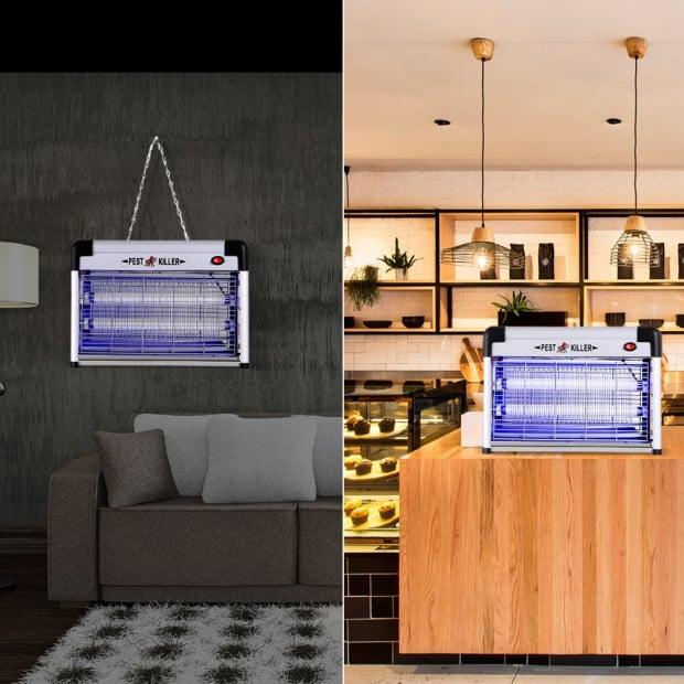 UV-A Led Electric Insect Killer Pest Zapper 30w Image 5