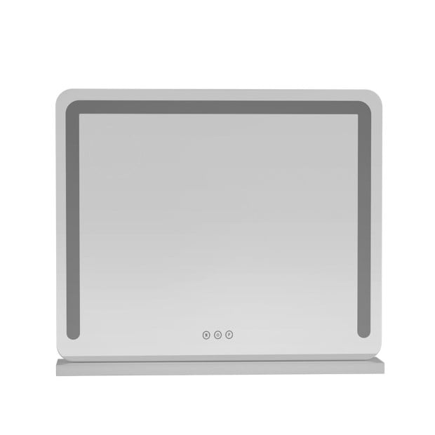 Makeup Mirror With Light Hollywood Vanity Led Mirrors White 50x60cm Image 3