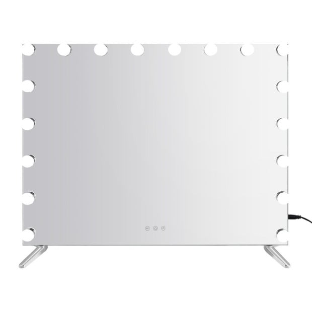 Makeup Mirror with Light LED Hollywood Mounted Wall Mirrors Cosmetic Image 3