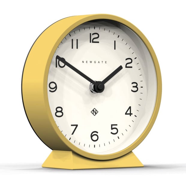 Newgate M Mantel Clock Cheeky Yellow Image 2