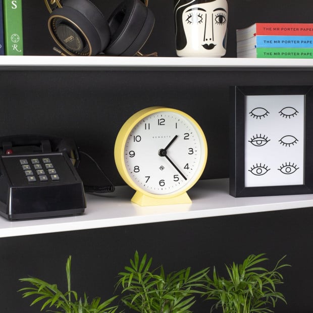 Newgate M Mantel Clock Cheeky Yellow Image 3
