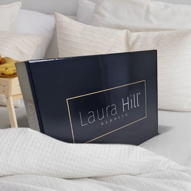 Laura Hill 800GSM Heavy Double-Sided Queen Faux Mink Blanket - Green Image 13