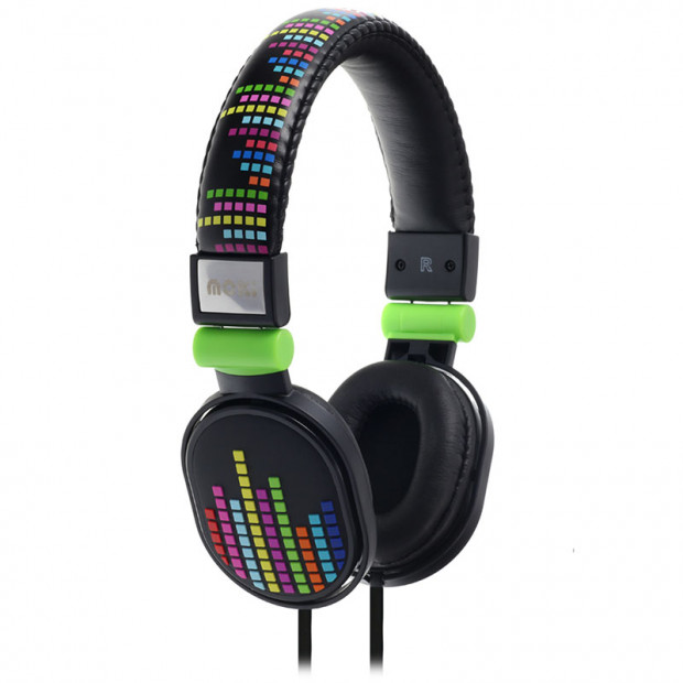 Moki Popper Headphones - Levels Black