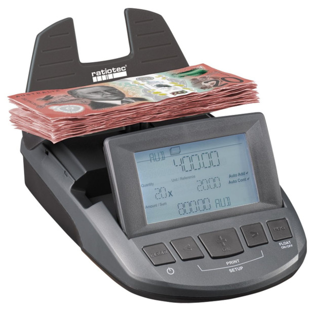Digital Electronic Money Note Coin Counter Scales Image 3