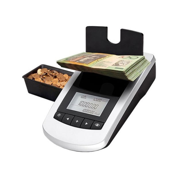 Money Counter for Coins and Banknotes Machine Scale