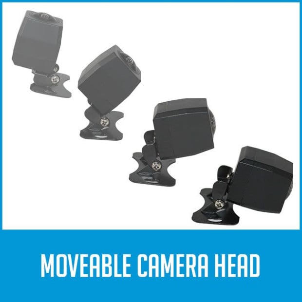 CMOS Car Reversing Camera Rearview 600TVL IR Night Vision 170 12V Image 6