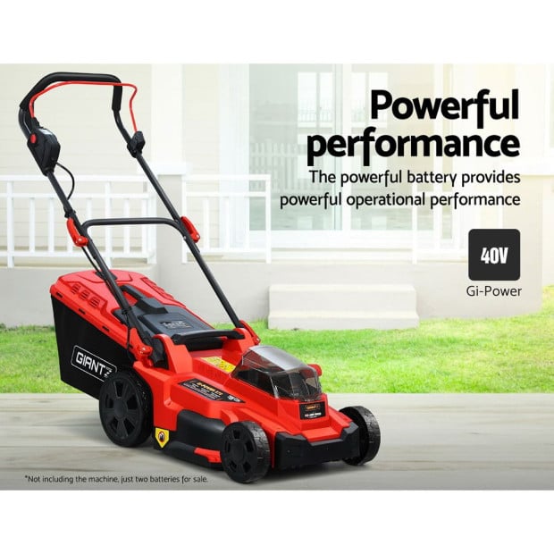 40V 8Ah Battery Only Lawn Mower Electric Cordless Lithium Powered Image 7