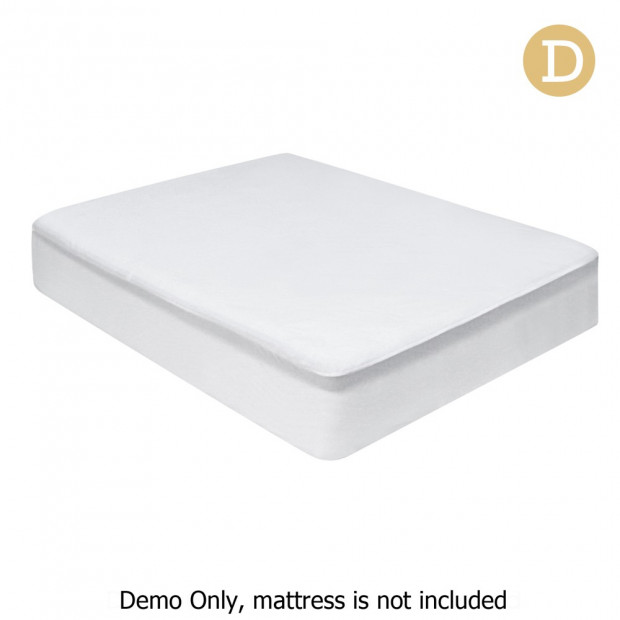 Bedding Double Size Waterproof Bamboo Mattress Protector