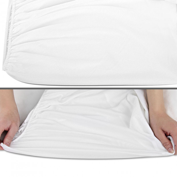 Bedding King Size Waterproof Bamboo Mattress Protector Image 4