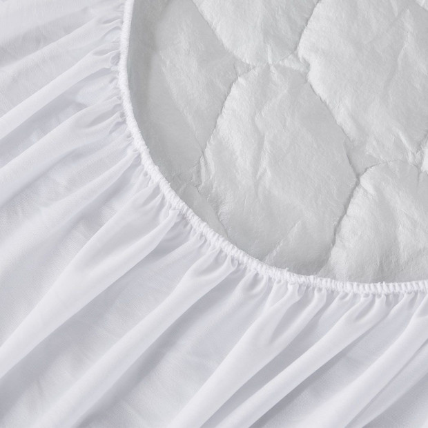 Mattress Protector Topper Bamboo Pillowtop Waterproof Cover King Image 6