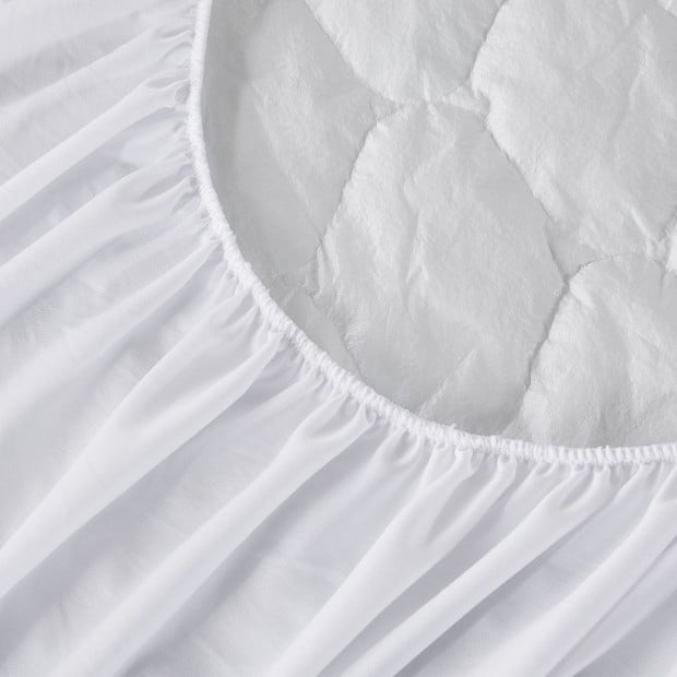 Mattress Protector Bamboo Pillowtop Waterproof Cover King Single Image 6