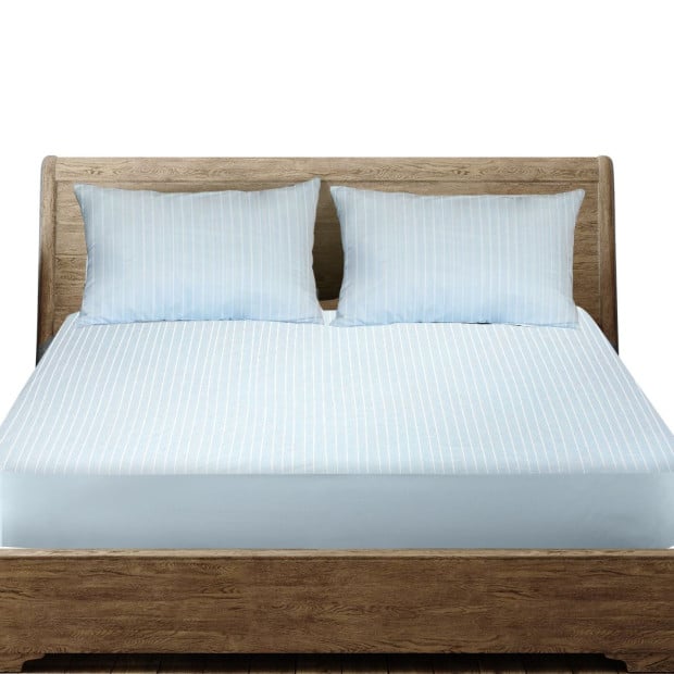 Cotton Terry Towel Waterproof Mattress Protector Fully Zipper Double