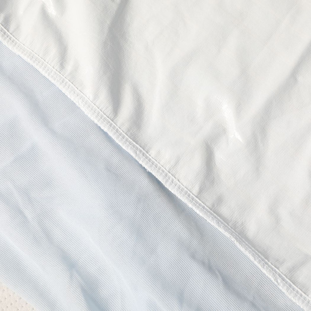 Cotton Terry Towel Waterproof Mattress Protector - Blue King Single Image 5
