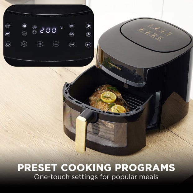 Morphy Richards 6.5L Digital Air Fryer with LED Display MRAF72BK Image 11