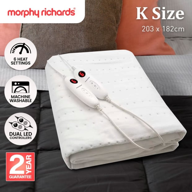 Morphy Richards Electric Blanket MREBKG5 King