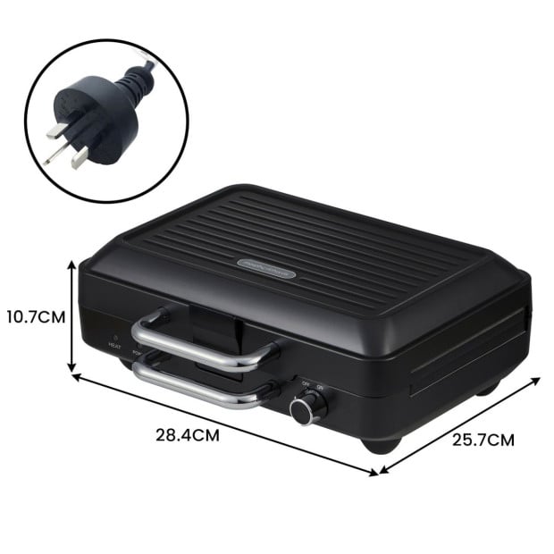 Morphy Richards Titanium Multipress Jaffle Panini Waffle Pie Maker MREMP4TNM Image 4
