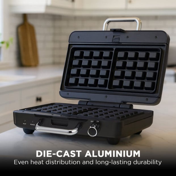 Morphy Richards Titanium Multipress Jaffle Panini Waffle Pie Maker MREMP4TNM Image 5