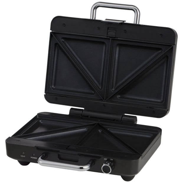 Morphy Richards Titanium Multipress Jaffle Panini Waffle Pie Maker MREMP4TNM Image 9