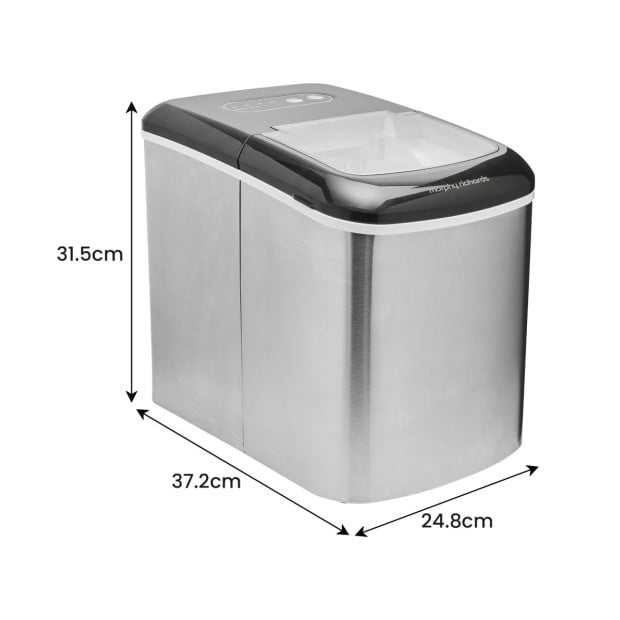Morphy Richards 15kg Stainless Steel Ice Maker Image 4