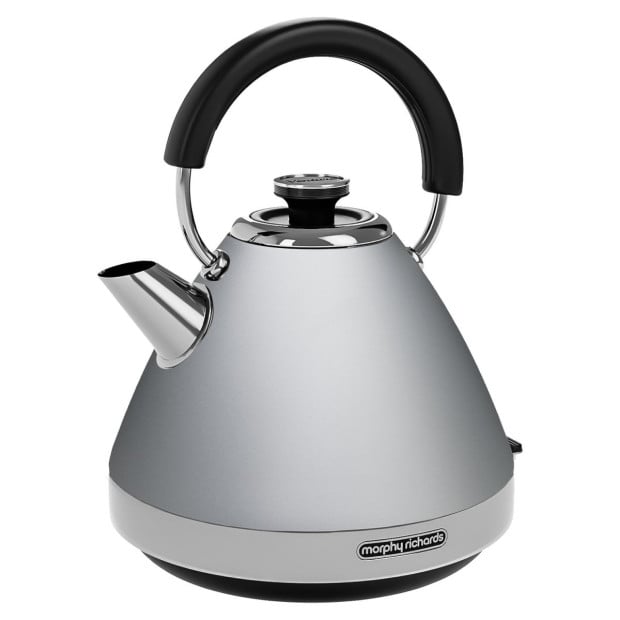 Morphy Richards 1.5L Venture Pyramid Kettle - Steel Grey Image 2