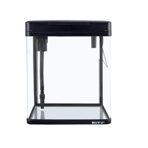 21L Complete Aquarium Kit With Bio Filter System LED Kit Curved Design Image 3