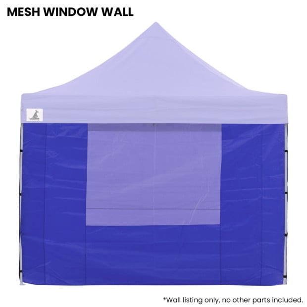 Wallaroo 3x3 Replacement Mesh Wall Blue Gazebo Pop-Up Marquee Image 2