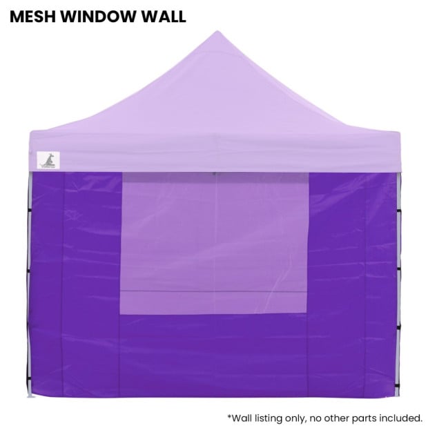Wallaroo 3x3 Replacement Mesh Wall Purple Gazebo Pop-Up Marquee Image 2