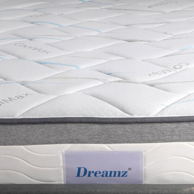 Mattress King Single Size Bed Pocket Spring Medium Firm - 25CM Image 6