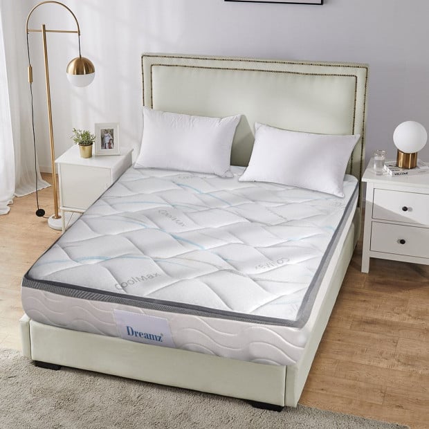 Mattress King Single Size Bed Pocket Spring Medium Firm - 25CM Image 8