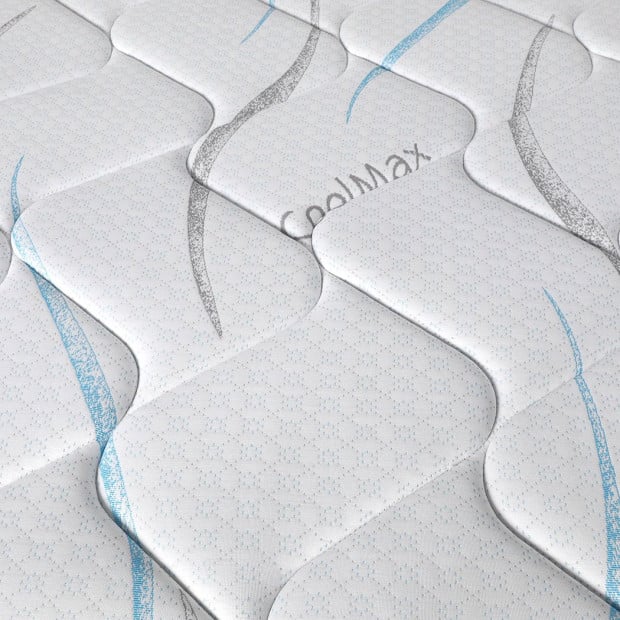 Mattress Queen Size Bed Top Pocket Spring Medium Firm - 25CM Image 4