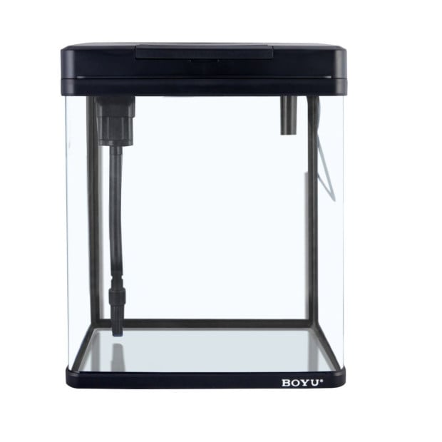 34L Complete Aquarium Kit With Bio Filter System LED Kit Curved Design Image 3