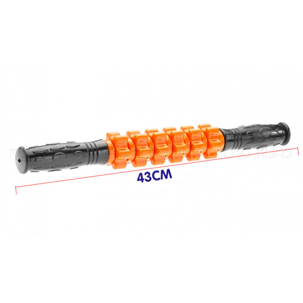 43cm Block Point Massage Roller Bar Image 3