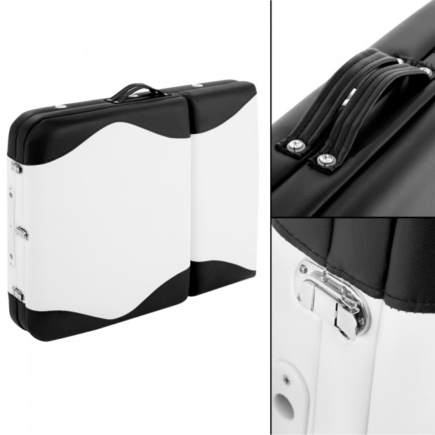 Professional Deluxe Folding Massage Table Black Image 4