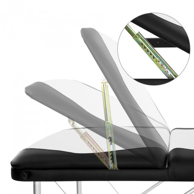 Professional Deluxe Folding Massage Table Black Image 7