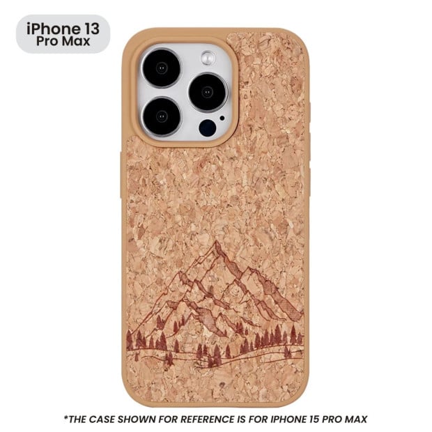 The EcoCork Case for iPhone 13 Pro Max - Mountain Image 2