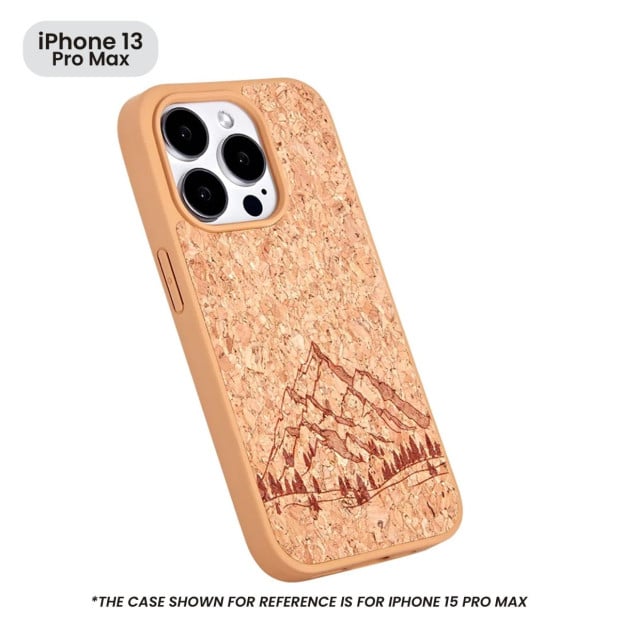 The EcoCork Case for iPhone 13 Pro Max - Mountain Image 4