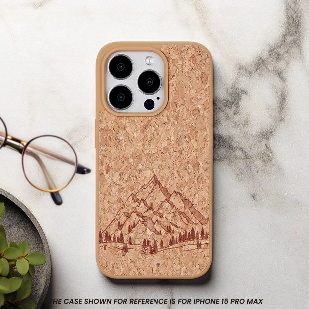 The EcoCork Case for iPhone 14 Pro Max - Mountain Image 5
