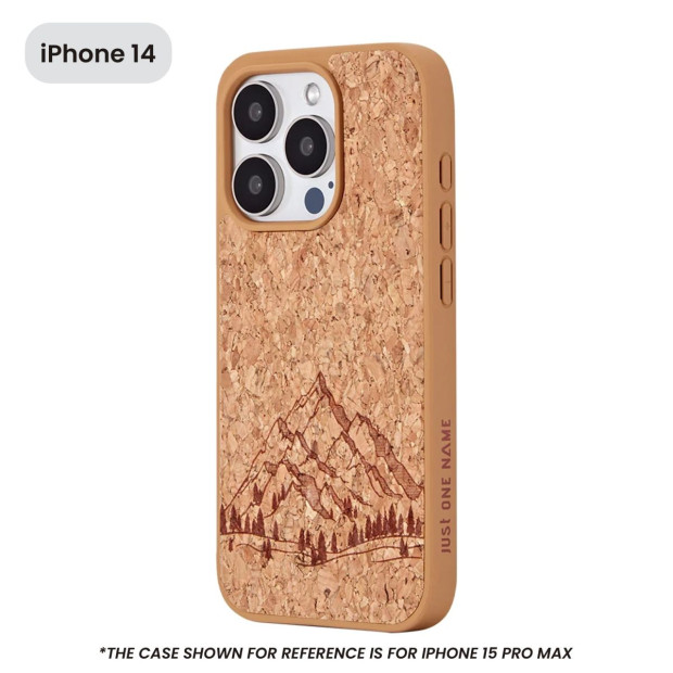 The EcoCork Case for iPhone 14 - Mountain Image 3