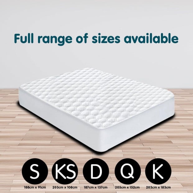 Laura Hill Fitted Cool Max Mattress Protector Image 5