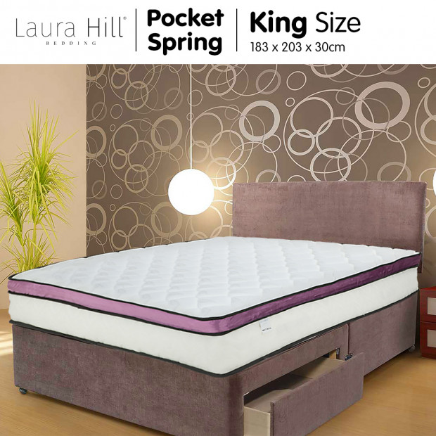 Memory Foam Cool Gel Infused King Mattress