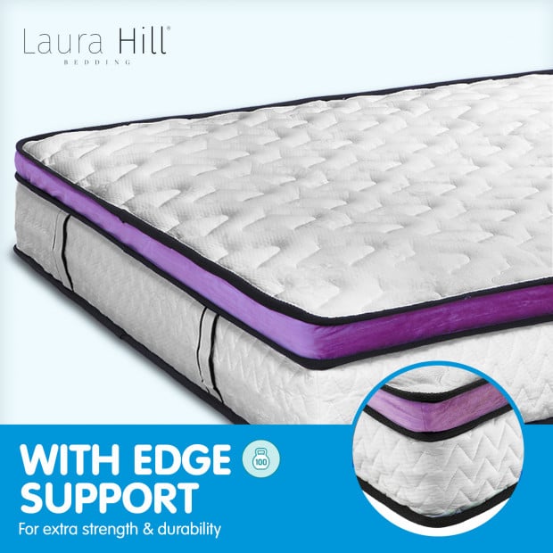 Euro Top Spring Pocket Mattress Queen - 30cm Image 9